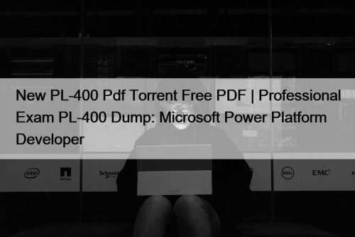 New PL-400 Pdf Torrent Free PDF | Professional Exam PL-400 Dump: Microsoft Power Platform Developer