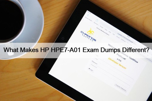 What Makes HP HPE7-A01 Exam Dumps Different?